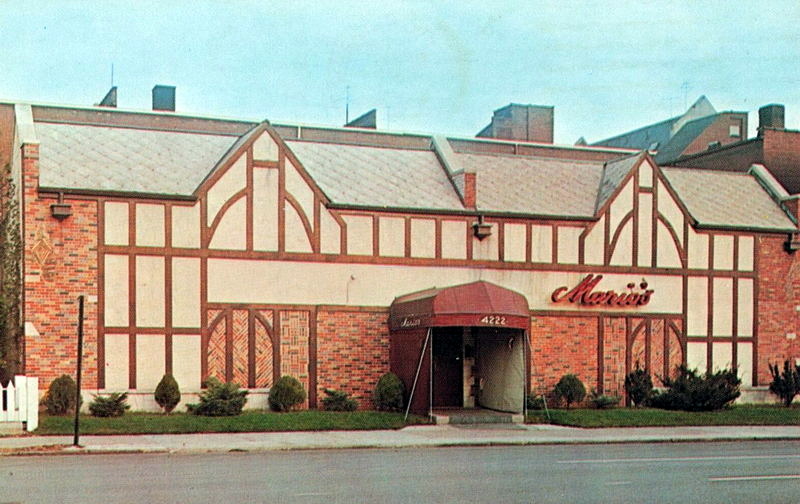 Marios Restaurant - Postcard (newer photo)